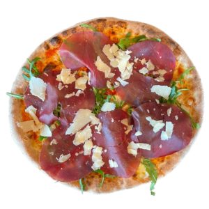 Restaurant Schäftlarn Italiener Hohenschäftlarn Pizza mit Bresaola Rucola e Parmesan